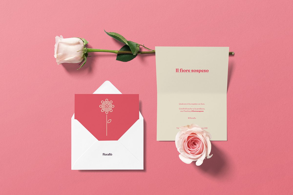 精品花店 Floraflò 品牌vi識別及圖標設計案例，vi設計，品牌vi設計，精品花店vi設計，圖標設計，品牌vi識別，深圳品牌策劃，深圳vi設計，左右格局